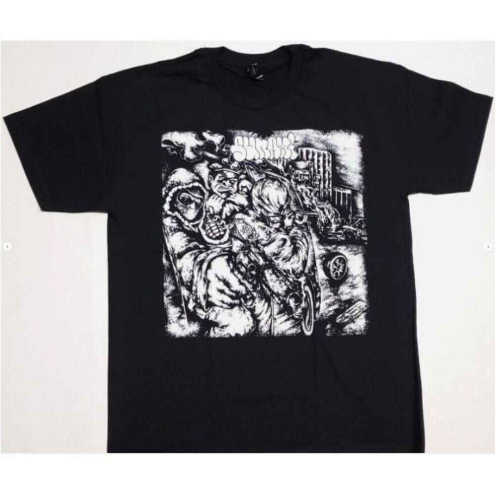 SUNAMI T-shirt Beatdown Hardcore Punk Rock Band Adult Men's Black Tee New xxl